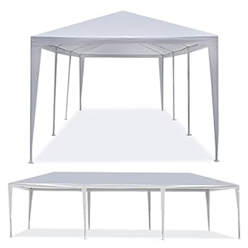 Amazon.com : ZENY 8 Walls 10' x 30' White Party Wedding Tent